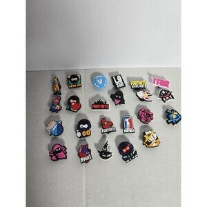 Lot Of 23 Fortnite Shoe Charms